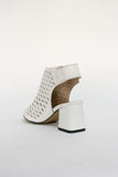 Women's Heeled White Shoes - Trust Purchase