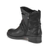 Women's Black Biker Boots - Trust Purchase