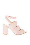 Powder Rose Patent Leather High Heels - Trust Purchase