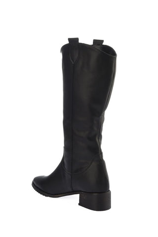 Women's Long Black Boots - Trust Purchase