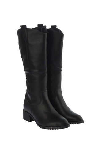 Women's Long Black Boots - Trust Purchase