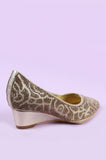 Women's Patterned Chupra Evening Shoes - Trust Purchase