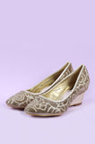 Women's Patterned Chupra Evening Shoes - Trust Purchase