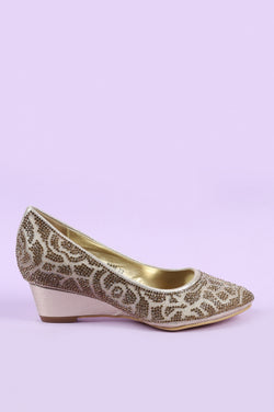 Women's Patterned Chupra Evening Shoes - Trust Purchase